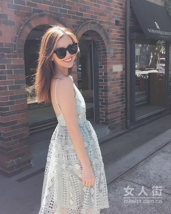 仙女范儿时尚连衣裙，气质就是不一样