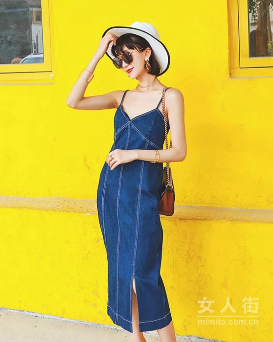 仙女范儿时尚连衣裙，气质就是不一样