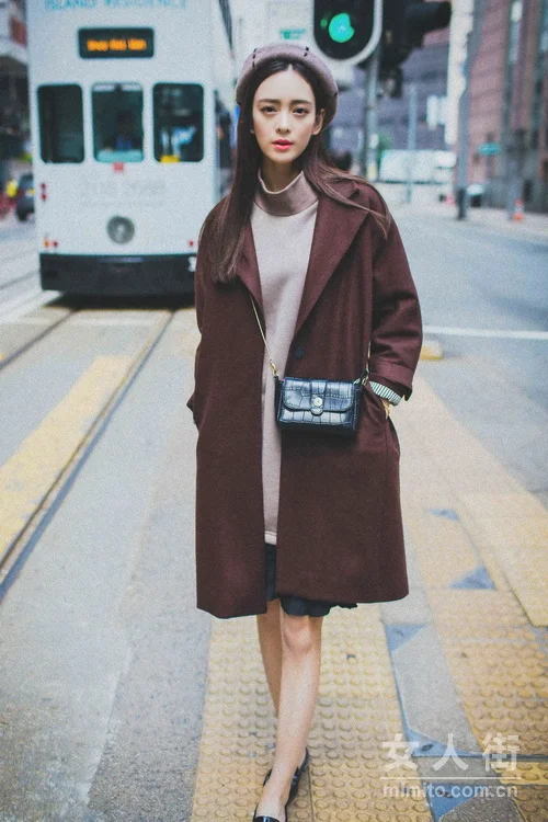 有一种搭配!穿得很厚显的很瘦