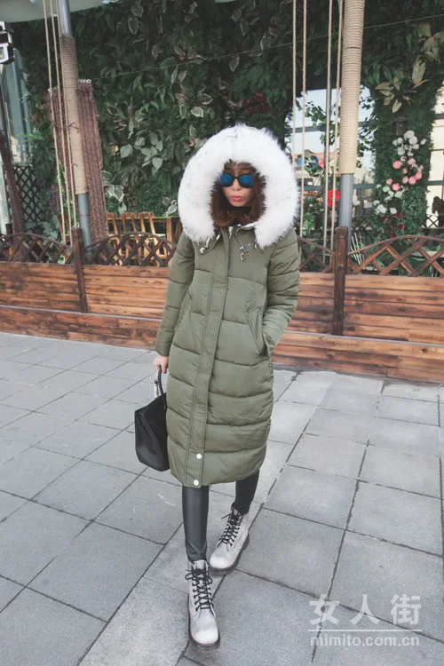 有一种搭配!穿得很厚显的很瘦