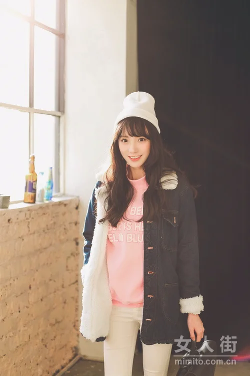 有一种搭配!穿得很厚显的很瘦