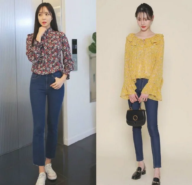 春季碎花控女生最爱的穿搭示范 ​