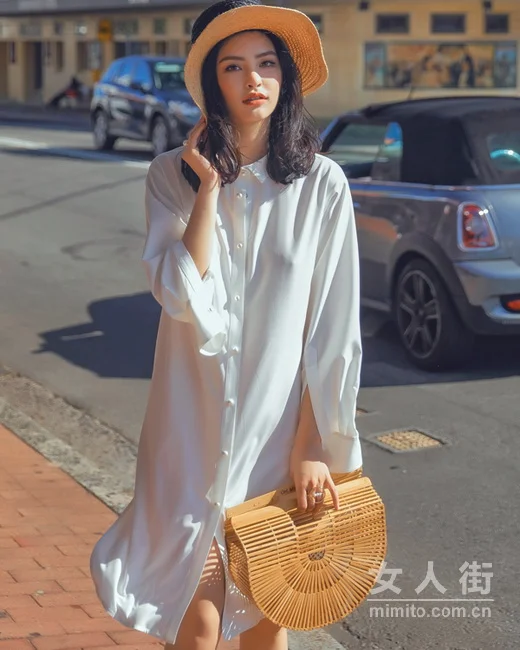 一点点Overize的衬衫，刚刚好才性感！