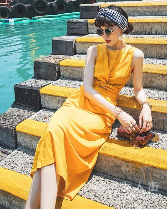 仙女范儿时尚连衣裙，气质就是不一样