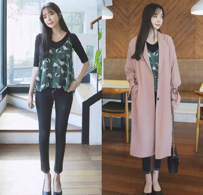 春季碎花控女生最爱的穿搭示范 ​