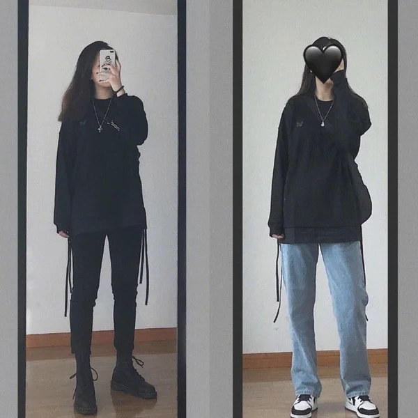 18套酷女孩的早春日常休闲穿搭