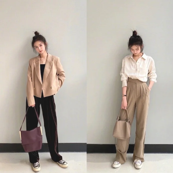 18套适合小个子女生的秋季穿搭