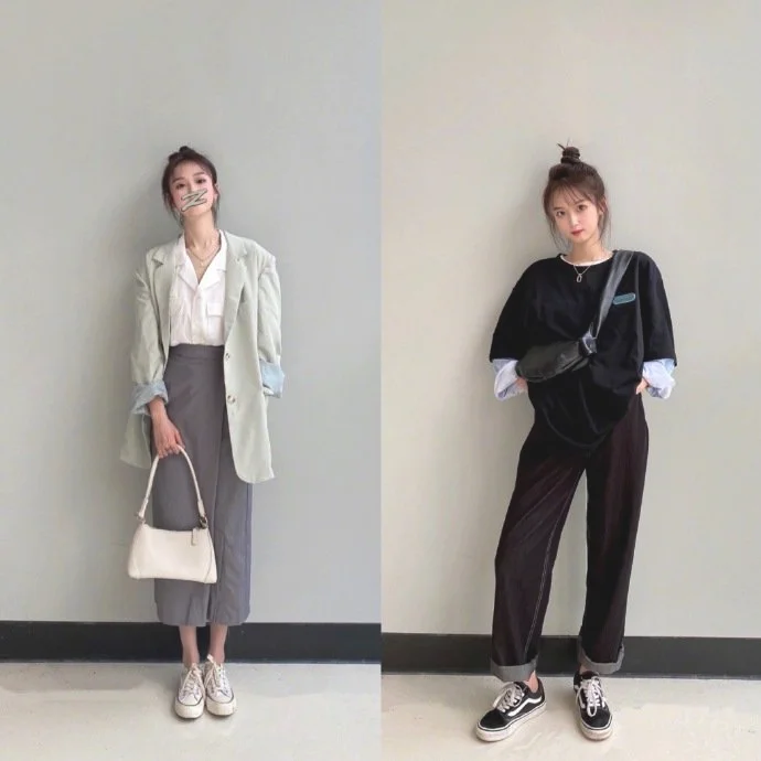 18套适合小个子女生的秋季穿搭
