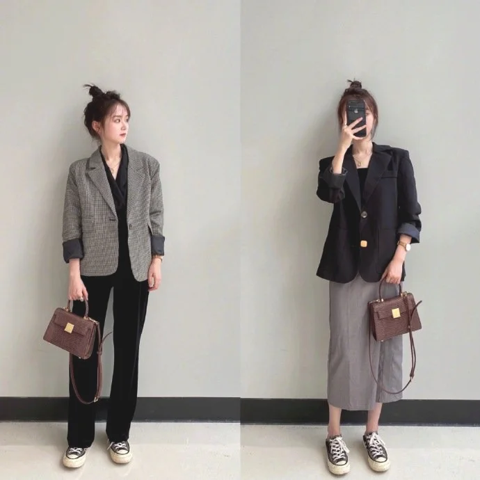 18套适合小个子女生的秋季穿搭