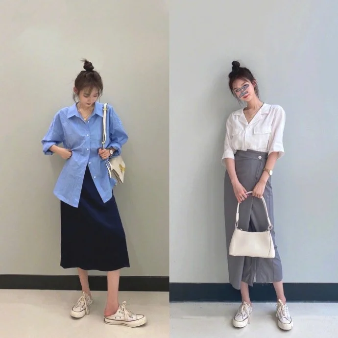 18套适合小个子女生的秋季穿搭