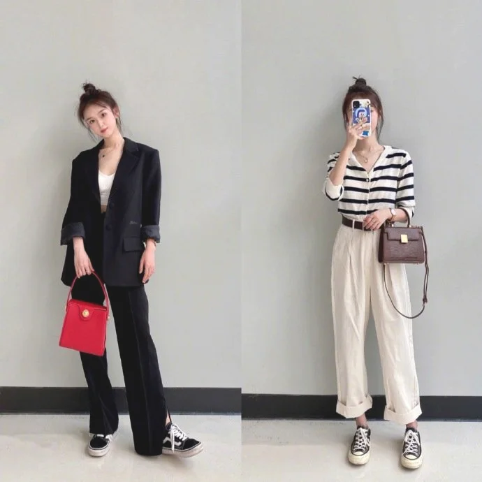 18套适合小个子女生的秋季穿搭