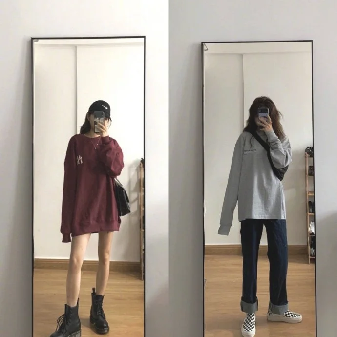 适合18岁酷女孩的早秋穿搭分享