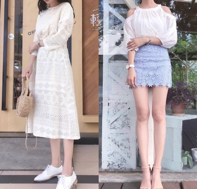 夏日显腿长一定要尝试“提高腰线搭配”