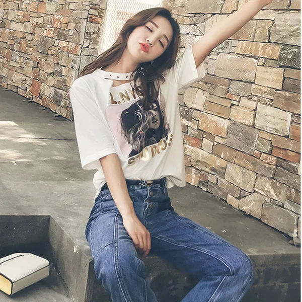 夏天T恤搭配 只要搭配一定很出彩