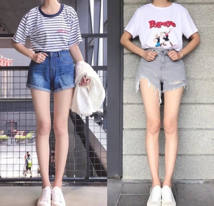 夏日显腿长一定要尝试“提高腰线搭配”