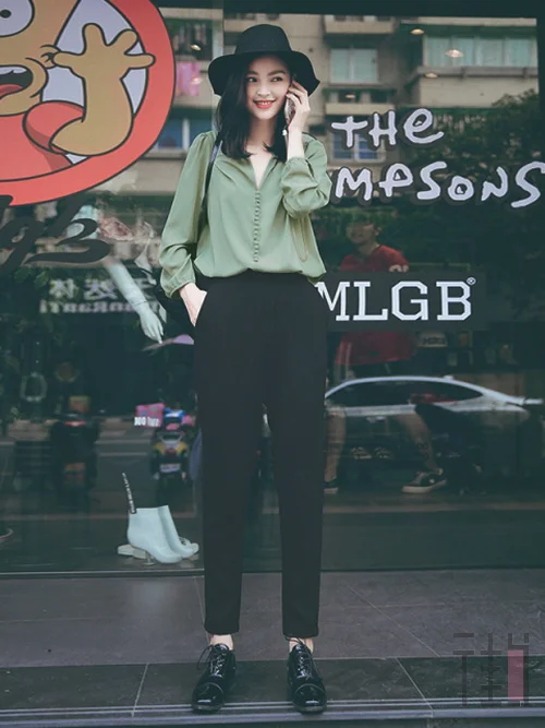 职场女性春季都会选这条裤子