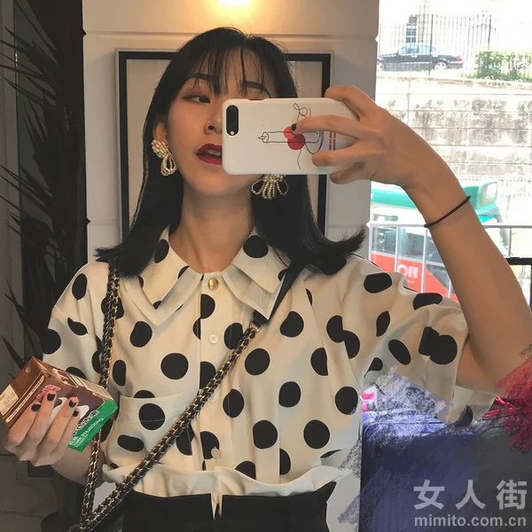 如何穿搭撩男神，超仙雪纺上衣了解一下