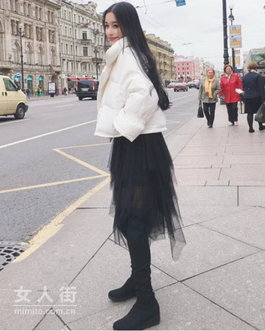 魅力十足的美裙，点燃冬日色彩