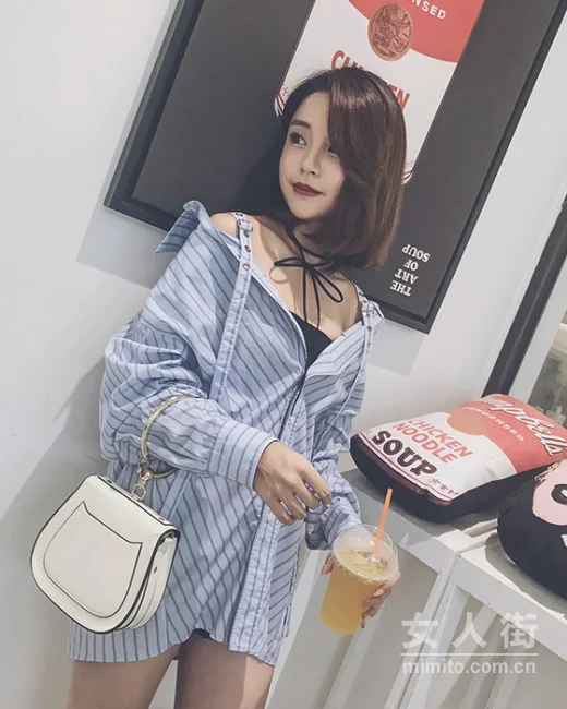衬衫也玩小心机，条纹显瘦又新潮