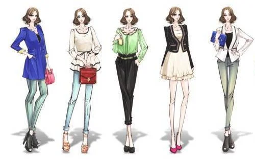 如何画服装设计图_如何自学服装设计