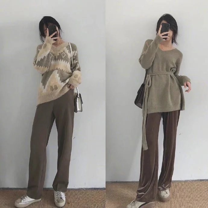 低调内敛的秋日气质穿搭示范