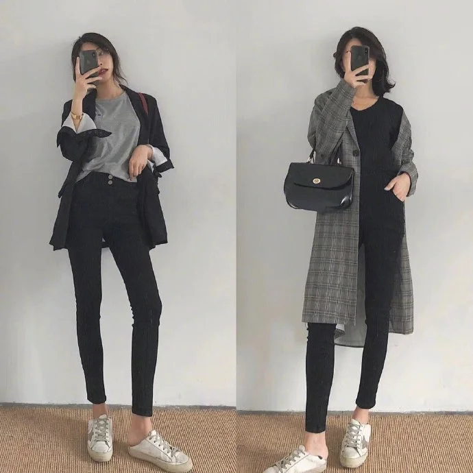 低调内敛的秋日气质穿搭示范