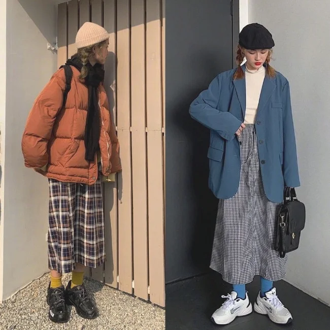 今天穿什么？适合小个子女生的秋冬穿搭