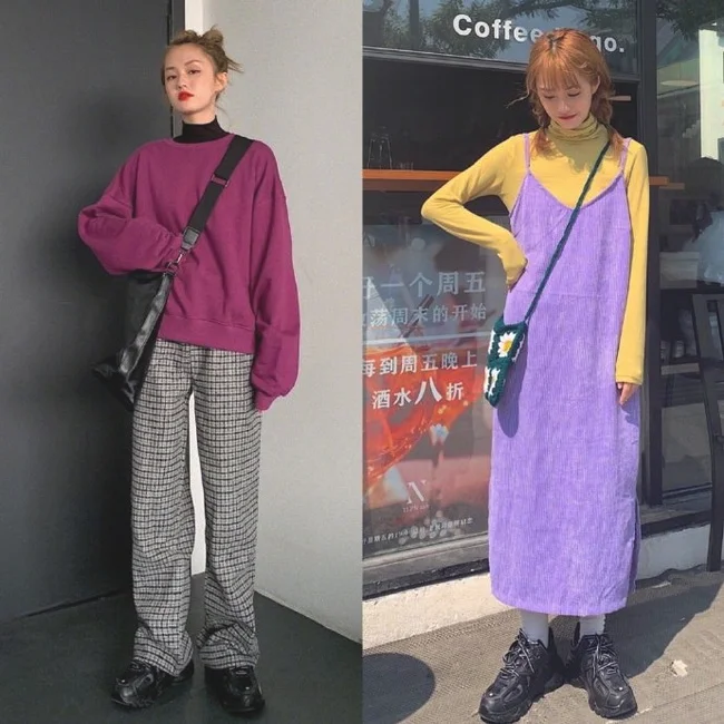 今天穿什么？适合小个子女生的秋冬穿搭