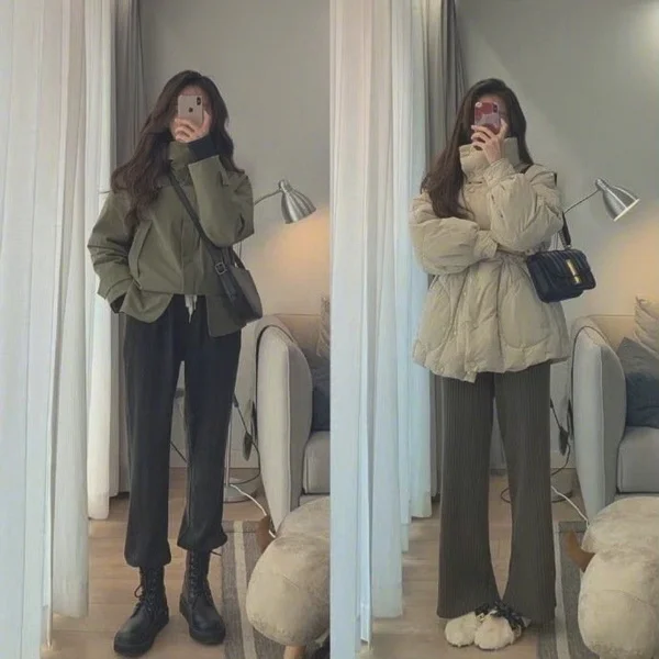 身高160女生冬季保暖实用穿搭技巧