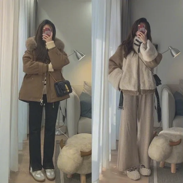 身高160女生冬季保暖实用穿搭技巧