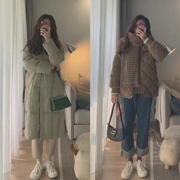 身高160女生冬季保暖实用穿搭技巧