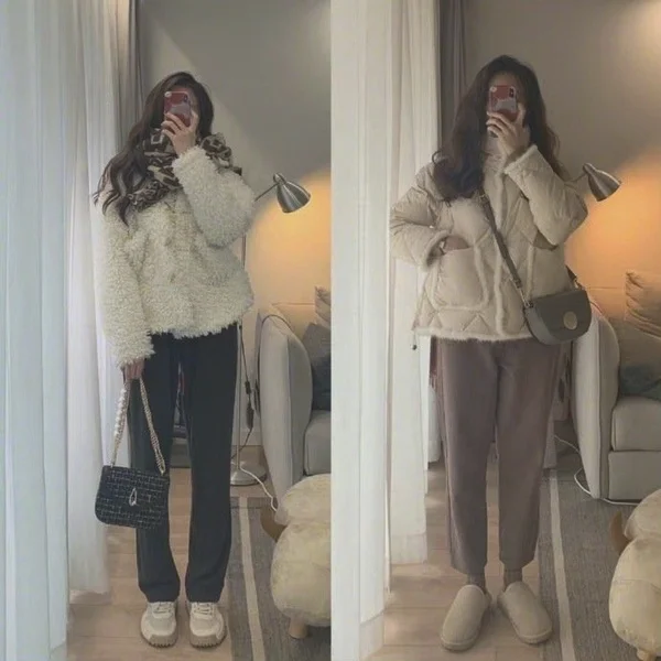 身高160女生冬季保暖实用穿搭技巧