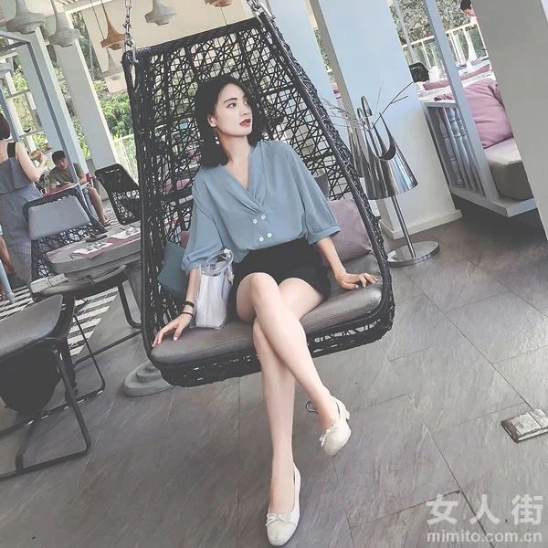 如何穿搭撩男神，超仙雪纺上衣了解一下