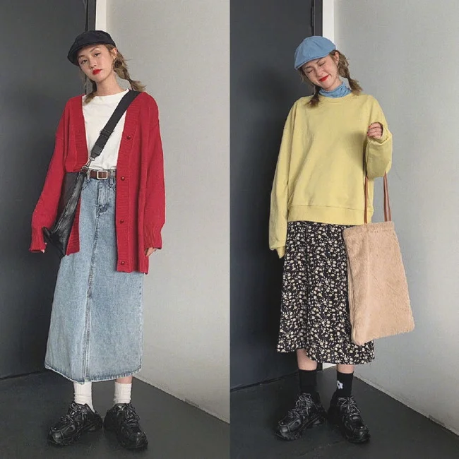 今天穿什么？适合小个子女生的秋冬穿搭