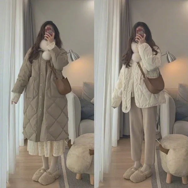 身高160女生冬季保暖实用穿搭技巧