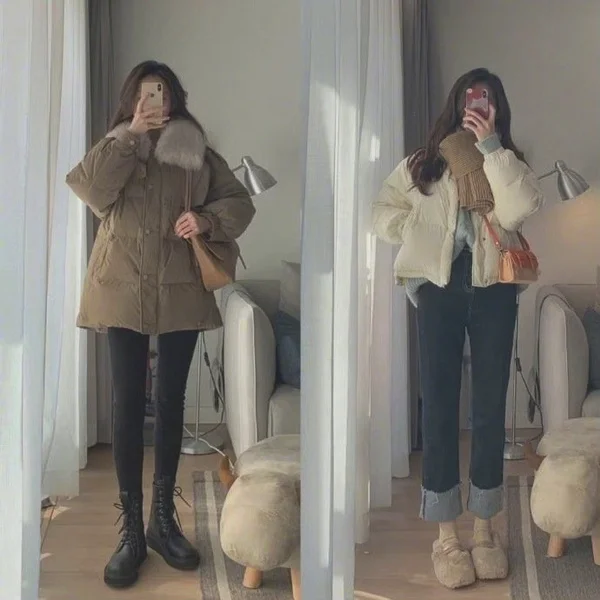 身高160女生冬季保暖实用穿搭技巧