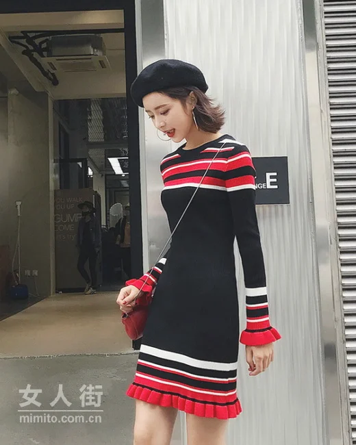 魅力十足的美裙，点燃冬日色彩