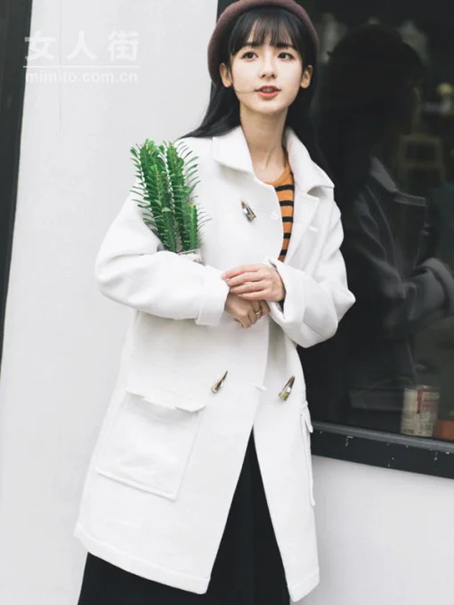 集时尚保暖于一身的毛呢外套，不能错过！