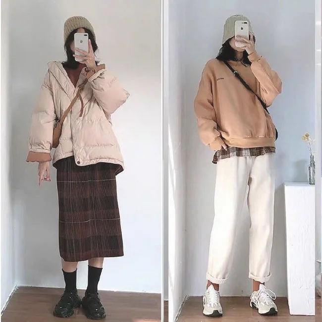 18套秋冬季内搭示范，俏皮减龄风穿搭必备