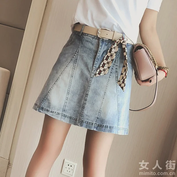夏季小短腿如何拯救？半身A字裙逆袭