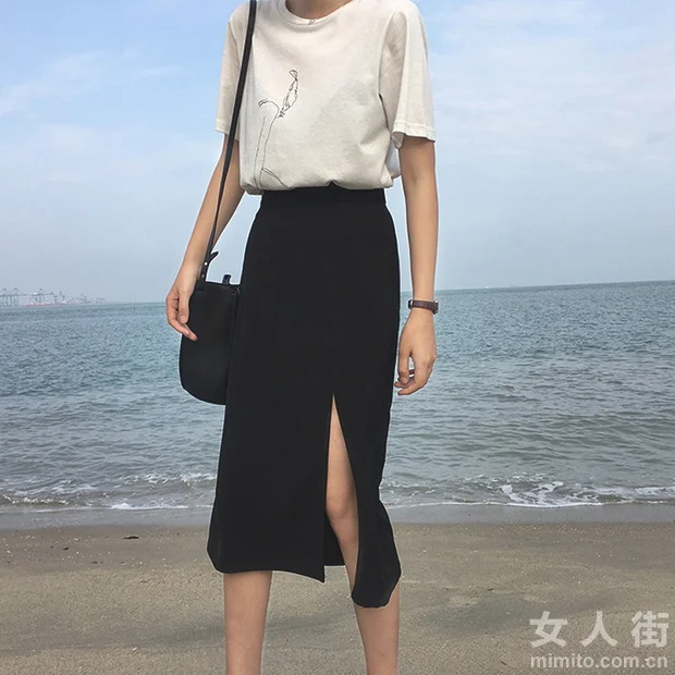 夏季小短腿如何拯救？半身A字裙逆袭