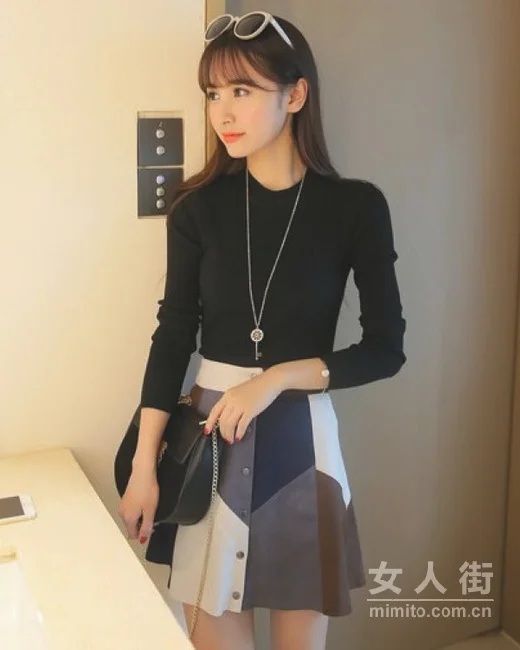 保暖与优雅兼具，针织衫的搭配示范