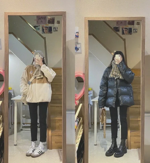 18套冬日女生超实用日常基础款穿搭