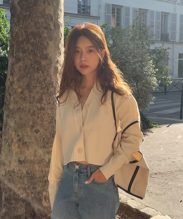 7套早秋优雅女生搭配！办公室里气质的女人