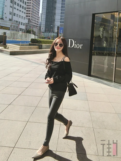 春季显瘦牛仔裤,穿出纸片人的feel