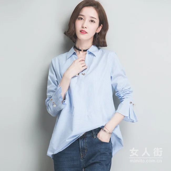 70后的女人穿衬衫，请不要塞进裙子里！
