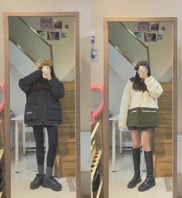 18套冬日女生超实用日常基础款穿搭
