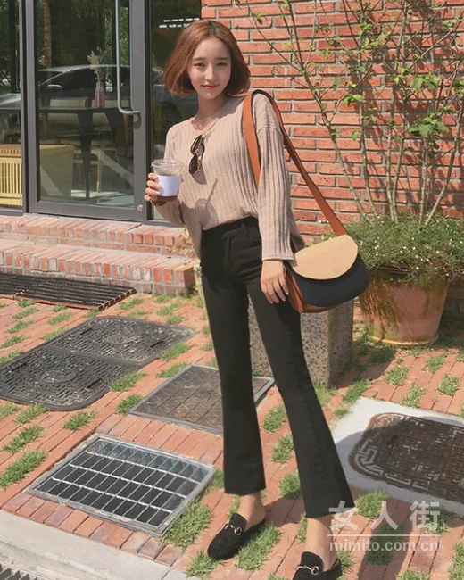 女人潮流裤子穿搭，秒变时髦大长腿