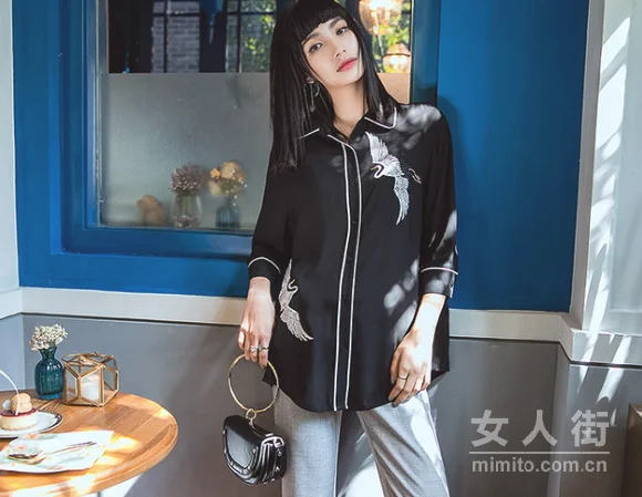 初秋衬衫搭配好,冷热不怕又有范