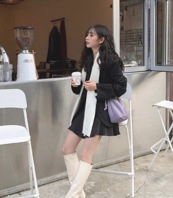 小个子女生的甜美复古色彩感穿搭合集